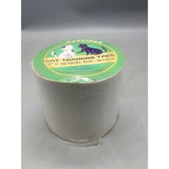 petti pet cat training tape 4" x 30 yards anti-scratch non-toxic to cat NEW - Picture 3 of 6